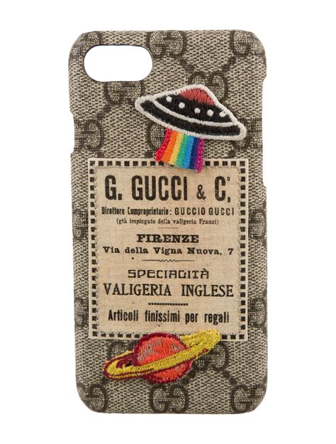 gucci iphone 8 wallet case|Gucci iPhone case spaceship.